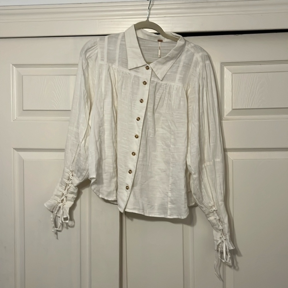 White Free People top